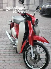  5 دراج هوندا  125 cc كلاسيك جميل بحالة الوكالة