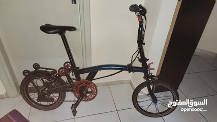  2 pikes foldable cycle