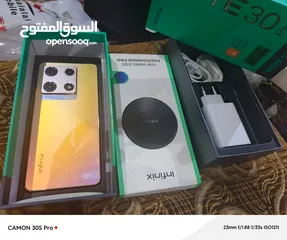  1 تلفون انفنكس نوت 30برو مستعمل بحاله ممتازه للبيع او البدل على جهاز اعلى