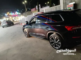  4 سكودا كودياك سبورت لاين  فل اصافات