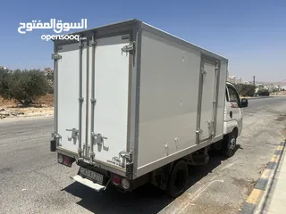 4 كيا بنجو موديل 2019  ثلاجة تجميد فحل كبينه وربع  فحص كامل جمرك جديد