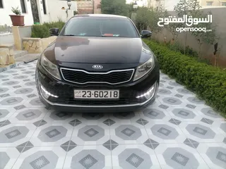  6 كيا k5 كوري 2013 فحص كامل  للبيع فل ما عدا الفتحه