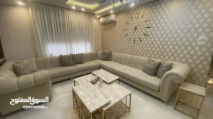  5 طقم كنب كورنر حرف U