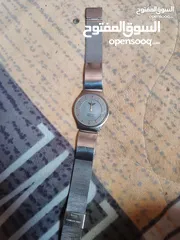  3 ساعه فاخرة للبيع جورجيو ارميني معدني بحاله ممتازه للبيع بسعر البلاش