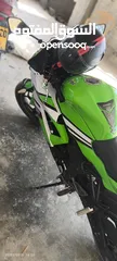  5 Kawasaki ninja 2017 250شطب مع وراقو  رقم