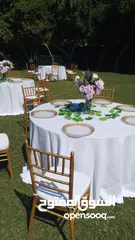  6 Glory events and wedding service we have tables chairs wedding stage fairy lights vip tents air cool