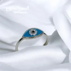  8 خواتم فضة أصلي مختوم s925 ، موديلات حديثة ، نمر مختلفة