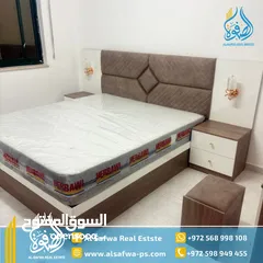  3 شقه مميزه مع حديقه و مدخل خاص فرش جديد لم يستخدم بعد ـ البيره قرب الصحه ـ عائله صغيره او  وعرسان
