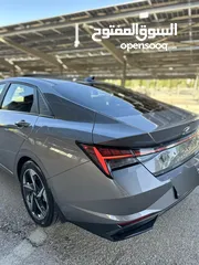  5 هنداي إلنترا هايبرد 2022 ليميتد أعلى صنف  بحال الوكالة جمرك من يوم