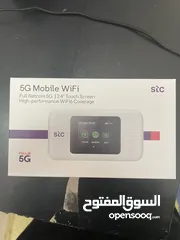  1 STC 5G router with Wifi6 coverage brand new untouched with box
