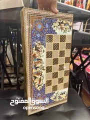  4 شطرنج وزهر ايراني جديده مسكره بالكرتونه مكفوله فخمه
