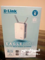  1 D-link موسع مدى شبكة 300mbps - (Ax 1500 mesh range extender E15)