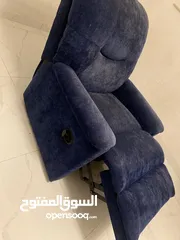  10 كرسي ريكلاينر عدد 2  مستورد امريكي بحالة الوكاله