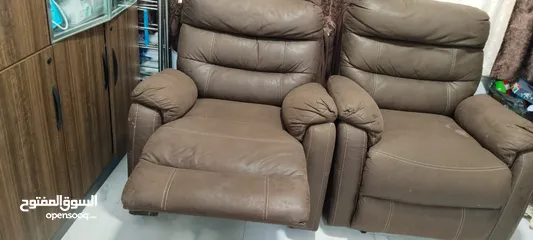  6 Sofa recliner 3+1+1