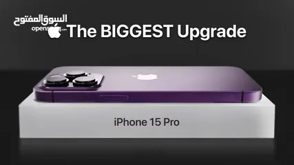  4 جديد فل بكج كفالة سنة iPhone 15 pro-128GB لدى سبيد سيل