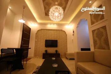  6 شقة مفروشة للايجار قرب قصر الاميرة بسمة و اطلالة ابو نصير الشهيرة