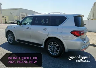  1 INFINITI QX80 LUXE 2023. BRAND NEW AGENCY. Special offer 3 years warranty