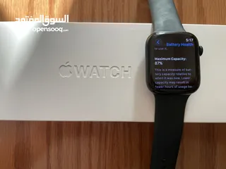  1 ‏Apple watch 7 series 45MM Nike Edition silver