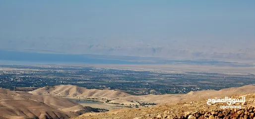  16 أرض مميزة مطلة على القدس  من أراضي غرب عمان للبيع