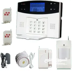  1 جهاز انذار Security Alaram System لحماية فائقة ويرلس بدون اسلاك الريموت كنترول يقوم بالتحكم في فتح أ