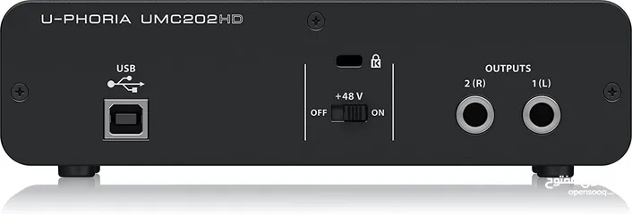  4 Behringer U-Phoria UMC202HD