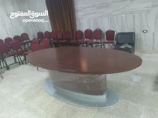  6 طاوله استقبال واجتماعات ومكتب للبيع