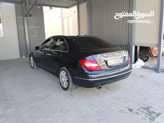  6 مرسيدس بنز c200 موديل 2012. شرط الفحص جير وماكينة مكيف حرارة ثابتة