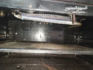  3 غاز خمس عيون 90سم مستعمل في جيده شغال 100/1000
