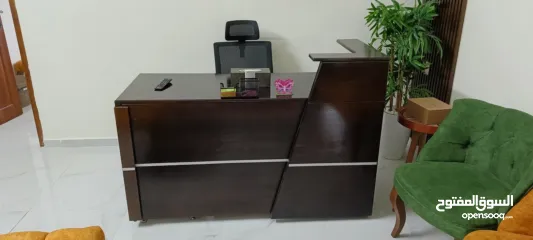  2 مكتب استقبال للبيع (رسبشن)