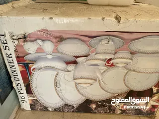  1 صحون جديده بالكرتون