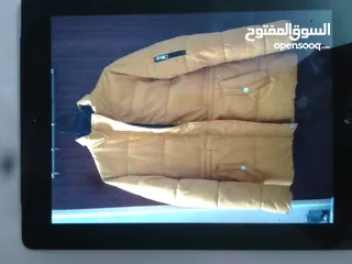  4 سترة شتويه ممتازه لونها اصفر بتجنن