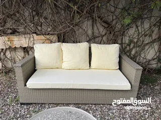  1 3-seat outdoor sofa