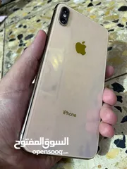  1 iPhone  x max البطاريه مبدله + الشاشه ذاكره 64 فيس ايدي واكف  يحتاجله كامره خلفيه  ب180