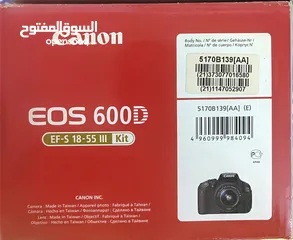  6 كاميرا كانون D 600