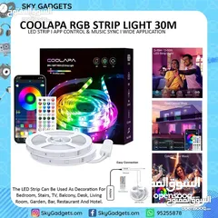  1 Coolapa RGB Strip Light 30M ll Brand-New ll