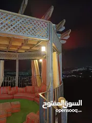  21 مزرعة وشاليه للايجار اليومي في السلط الصبيحي اجمل اطلاله في السلط كلها جدا  اسم المزرعه (the moon 1)