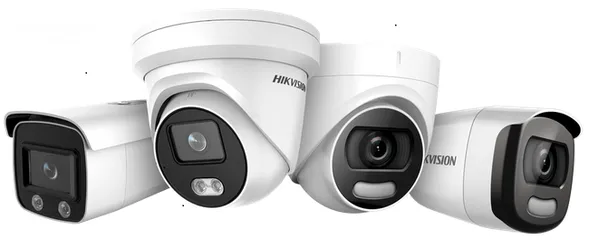  19 نظام 4 كاميرات مراقبة 5ميجا بكسل (هايكفجن )شامل التركيب والكفالة وبرمجة الهاتف فقط