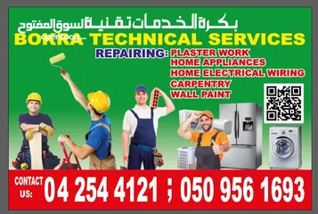  3 Dear Sir/Ma'am  BOKRA TECHNICAL SERVICES are Provide General Maintenance Services for all kind of Ho