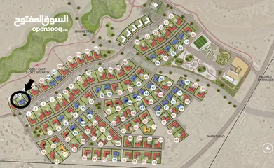  7 شاليه/مزرعة ضخمة للبيع في منتجع السيفة  Chalets in Jebel Sifah Resort