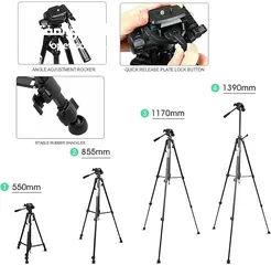  3 ترايبود للكاميرا و الموبايل F3520 Digital Camera & Mobile Tripod