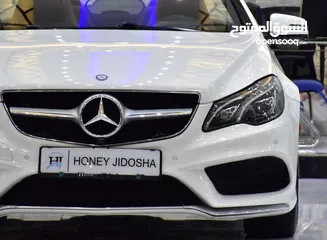  7 Mercedes Benz E400 Convertible ( 2015 Model ) in White Color GCC Specs