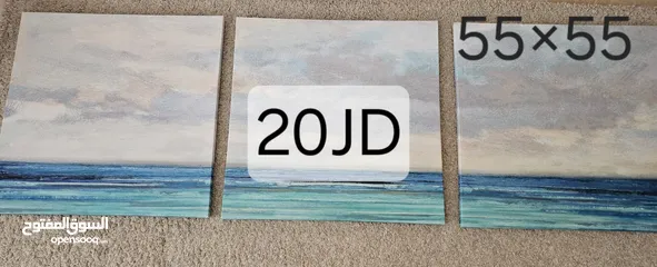  1 لوحات ايكيا ikea و غيره.. لوحة جدارية painting لوحات جدارية