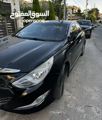  2 هونداي سوناتا للبيع موديل 2012 لون اسود Hyundai Sonata 2012 for sale Hybrid