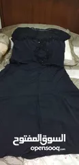  26 فساتين  طويلة  لون  أسود  قياس   XL / XXL