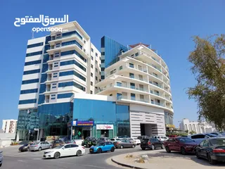  1 2 BR Apartment in Khuwair with Gym Membership & Pool