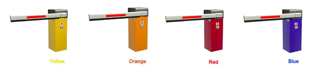  6 Traffic control barrier, with solar & non solar system