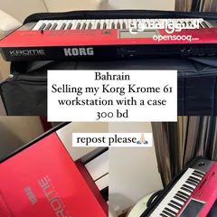  1 Korg Krome 61 workstation