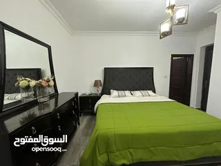  9 شقة مفروشة للايجار في السابع 2 نوم 1100
