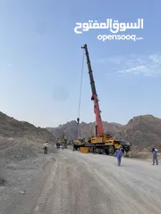  4 25-30-50-80-100-130-220 ton cranes PDO/OXY Approved available on reasonable rent in oman