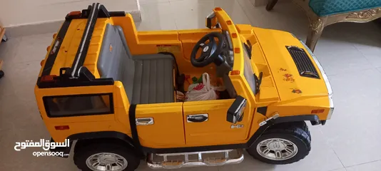  1 سيارة للأطفال نوع همر  Hummer car for children